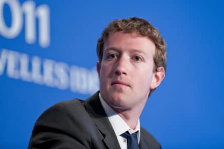 Mark Zuckerberg, PDG de Facebook