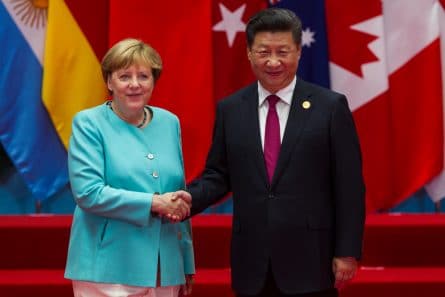 Angela Merkel Xi Jinping - Allemagne - Chine