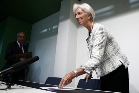 christine Lagarde -Mario Draghi - BCE