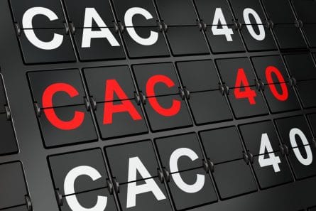 CAC40 - correction - chute