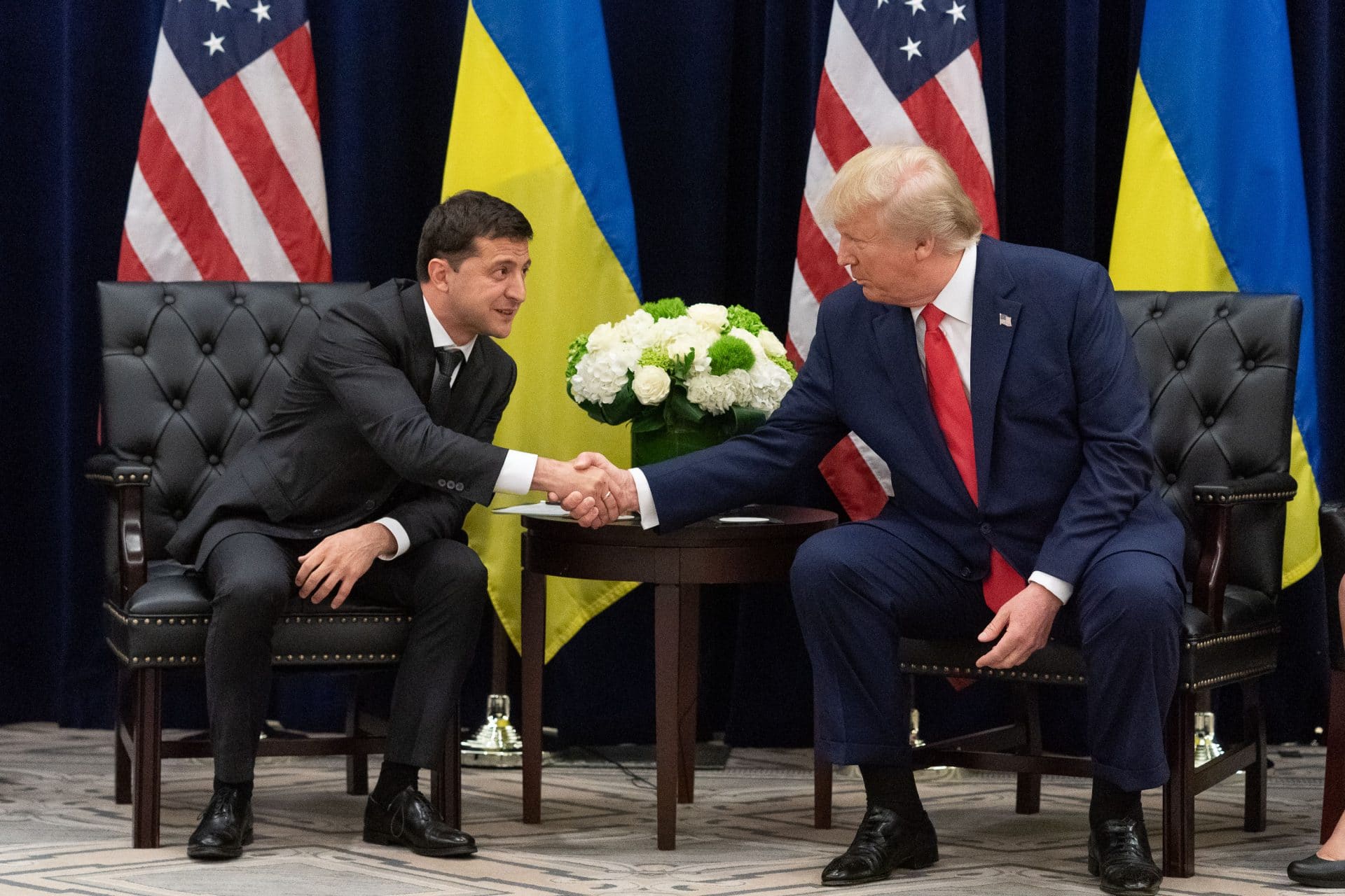 Volodymyr Zelensky - Trump  - Ukraine