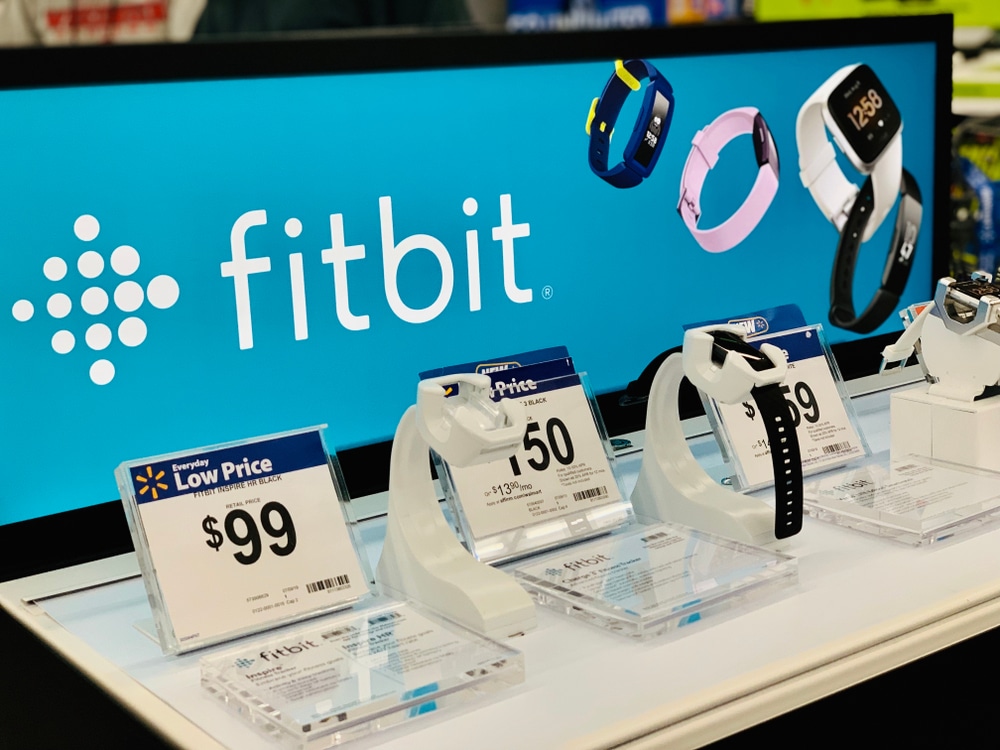 action Fitbit - montre connectée - google - achat
