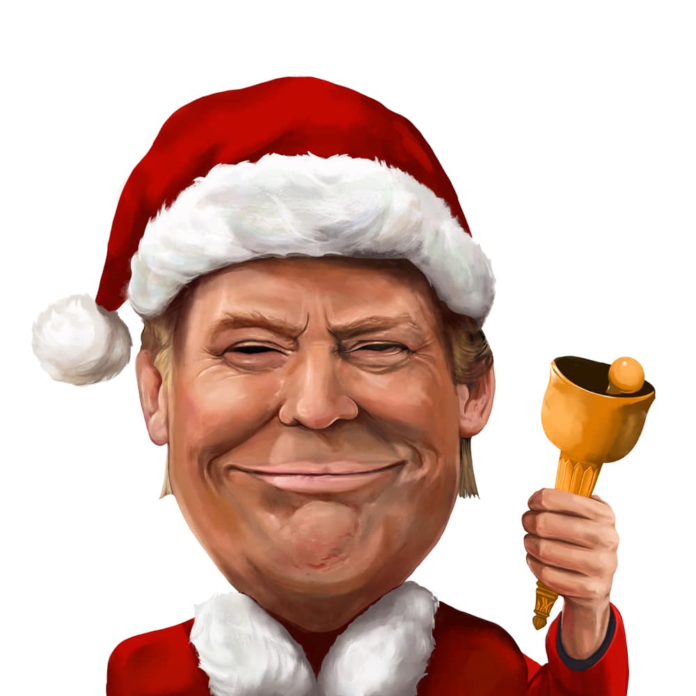 Noël - Wall Street - Trump - guerre commerciale 