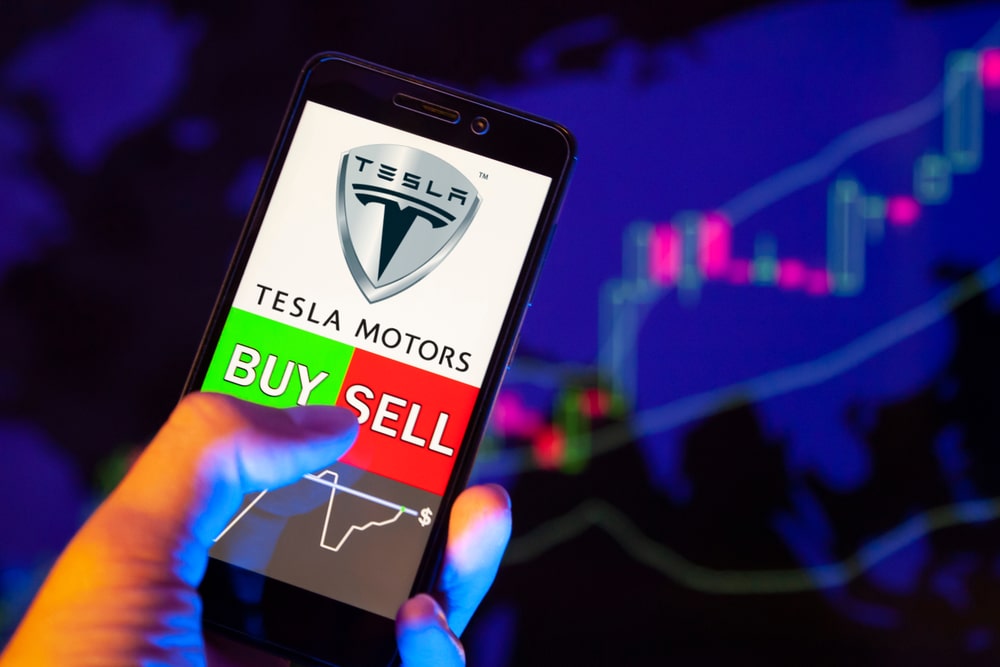 action Tesla - record - Wall Street 